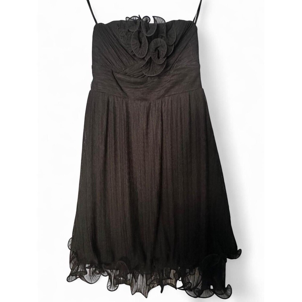 Vintage Y2K BCX Spaghetti Strap Little Black Dress - Size 5